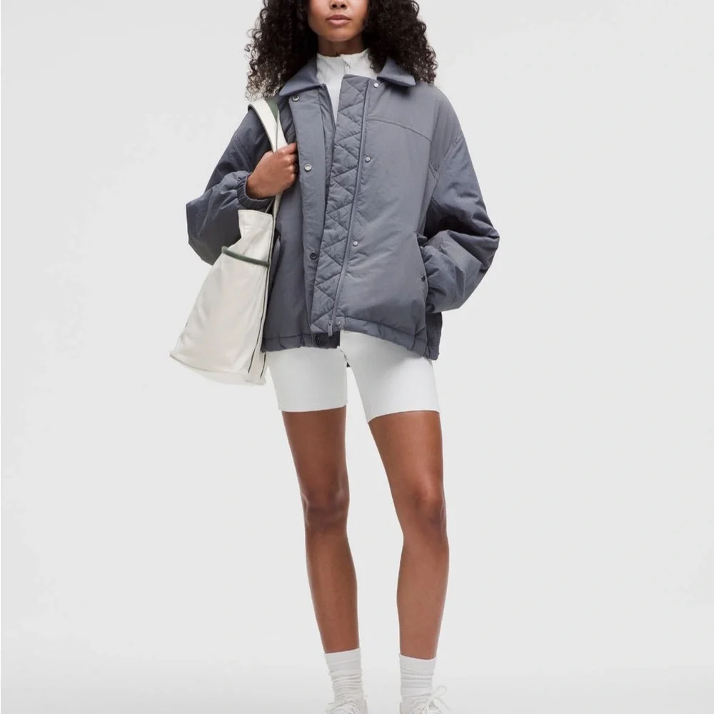 Lululemon Water Resistant Gray Women's Jacket - Picture 2 of 13